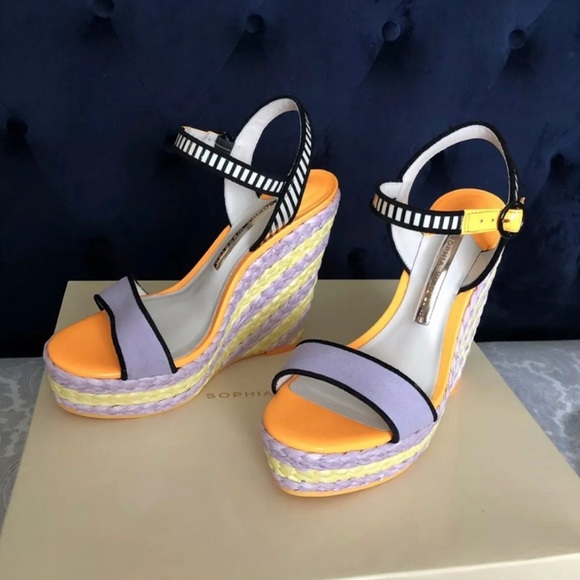 New Sophia Webster Platforms Wedges Sandals - Picture 2 of 12